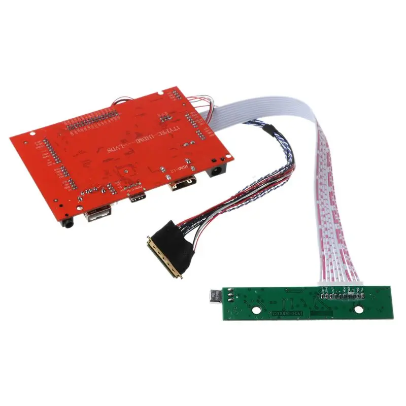 1 комплект type C+ HDMI+ USB+ Аудио ЖК-плата контроллера 10," HSD101PWW1 B101EVT04 LP101WX1-SLN2 1366x768 ЖК-модуль