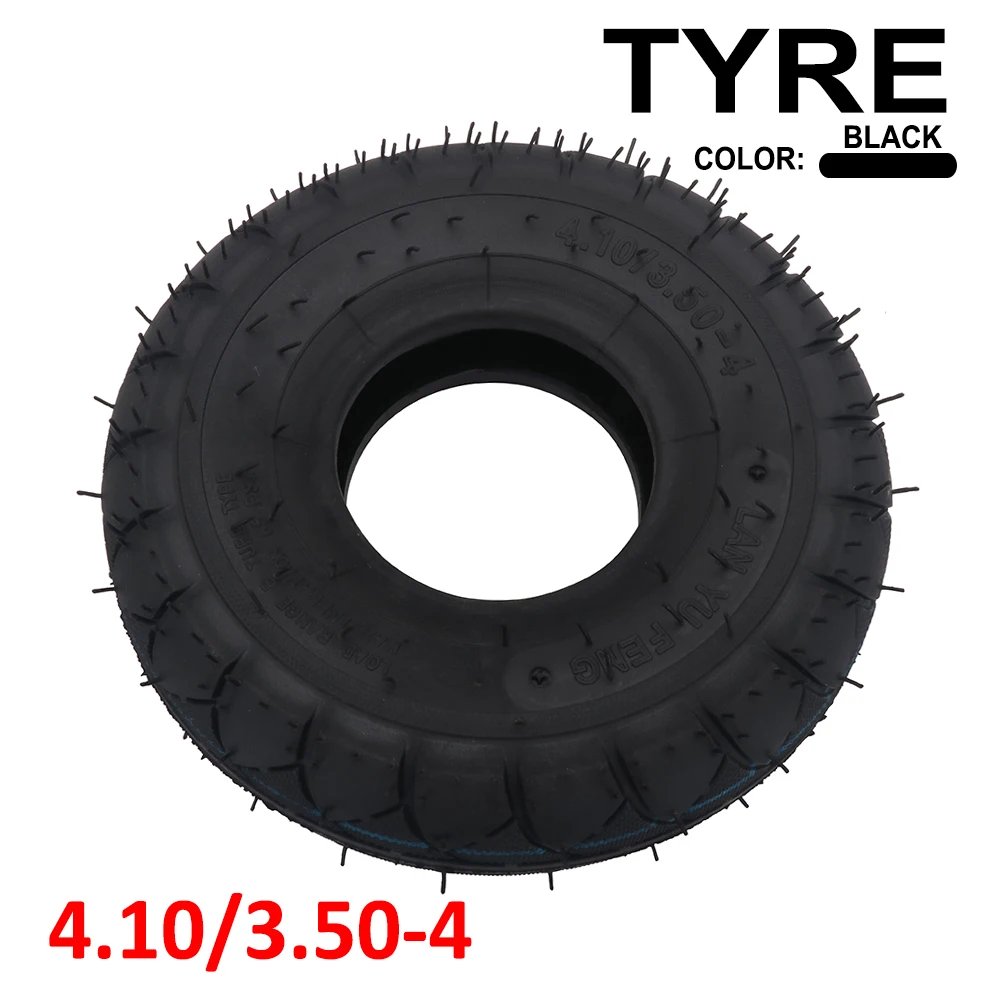 4.10 3.5-4 Tire Motorcycle 10 x 2.5 10x2 4.10/3.50-4 3.00-4 Inch Inner Outer Tire Tyres Tube For ATV Electric Gas Scooter Wheel Wheelchair Moped - Цвет: 4.10 3.5-4 Tire
