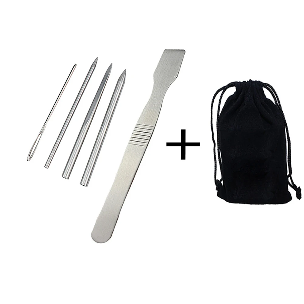 

Hiking Weaving Needle DIY Tools Outdoor Stainless Steel Portable Camping Bracelet Accessories Paracord Fids Lacing Stitching