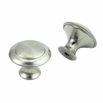 

Door Knobs Handles Drawer Pulls Bathroom Kitchen Home Cupboard Silver Set