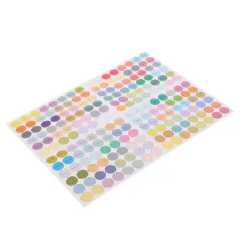 

Rounded Tag Stickers Adhesive Oil Bottle Decals Labels For Essential Oil Bottle RXJC