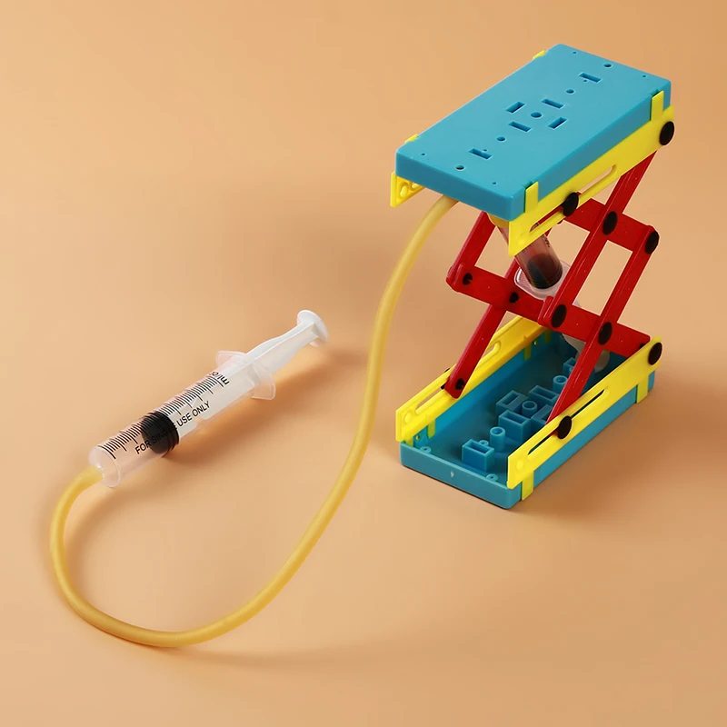 DIY гидравлический платформенный ножничный подъемный стол игрушка модель