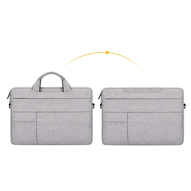 Laptop Bag 13.3 15.6 14 inch Waterproof Notebook Bag Sleeve For Macbook Air Pro 13 15 Computer Shoulder Handbag Briefcase Bag