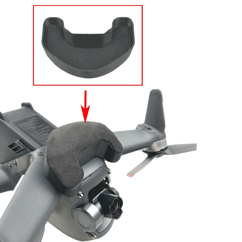 DJI FPV through the machine down-view camera visual obstacle avoidance perception system protective cover dust cover