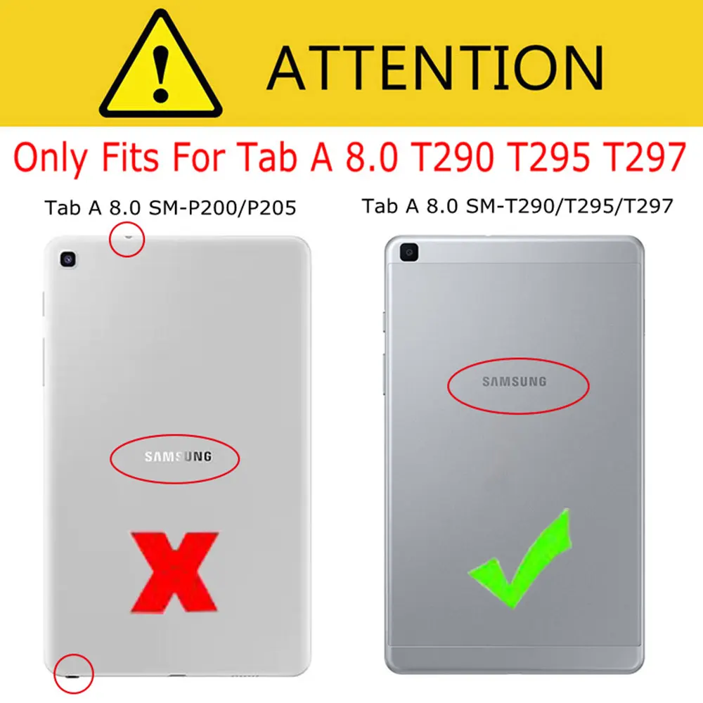 Защитный кожаный чехол для планшета с рисунком карты для samsung Galaxy Tab A T290 T295 SM-T290 SM-T295 8,0 дюймов чехол с подставкой+ ручка