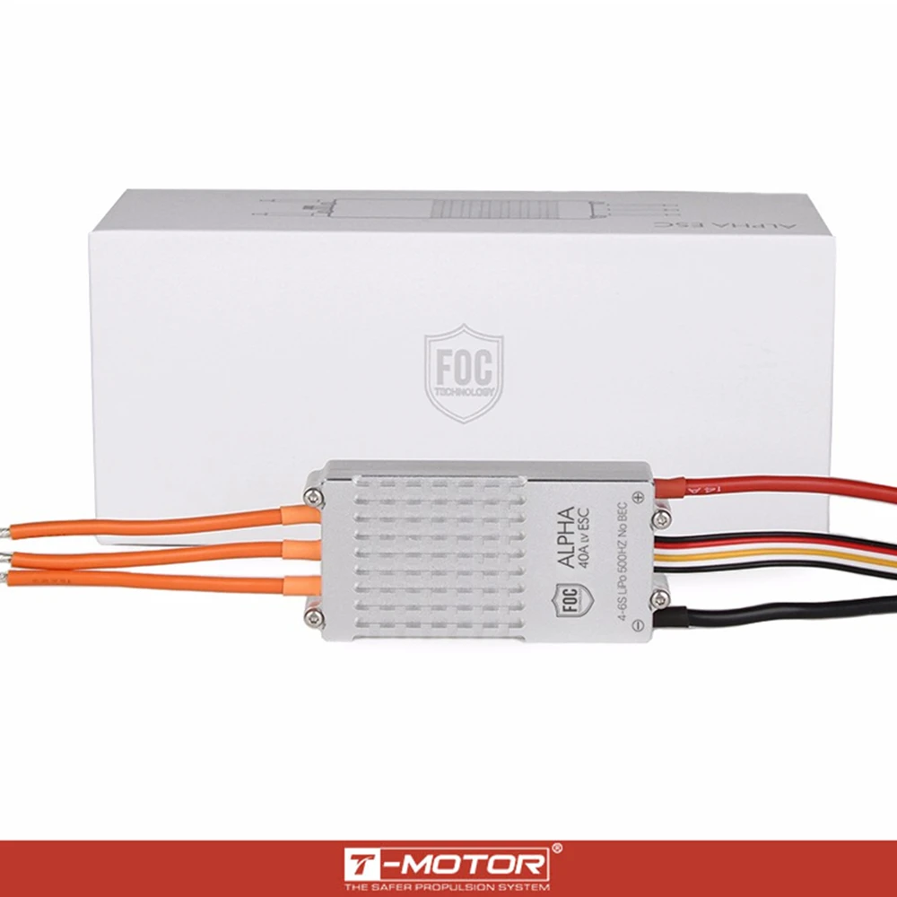 2 шт./компл. TMOTOR Антигравитационные 4006 KV380 ультратонкий дизайн легкий Вес для многовинтового и VTOL Бла(беспилотный летательный аппарат - Цвет: 2pcs ALPHA40A LV ESC