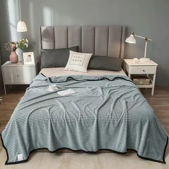 

2020 Super Soft Blanket Thick Warm Blankets For Beds Fleece Blankets and Throws Winter Adult Bed Cover 1 pcs