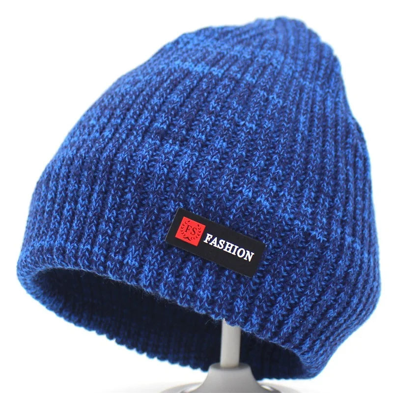 

Casual Autumn Winter Hat for Women Men Knitted Skullcap Beanies Hats Unisex Solid Color Winter Beanie Hip Hop Style