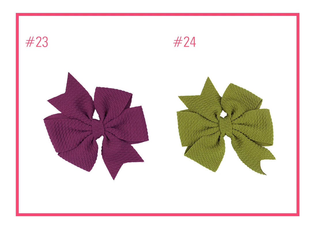 24 шт./компл. Дети Сладкий Hairbow мини хвосты заколок с бантами из вельвета и хлопка, бант для волос для девочек заколки для волос для детей заколки