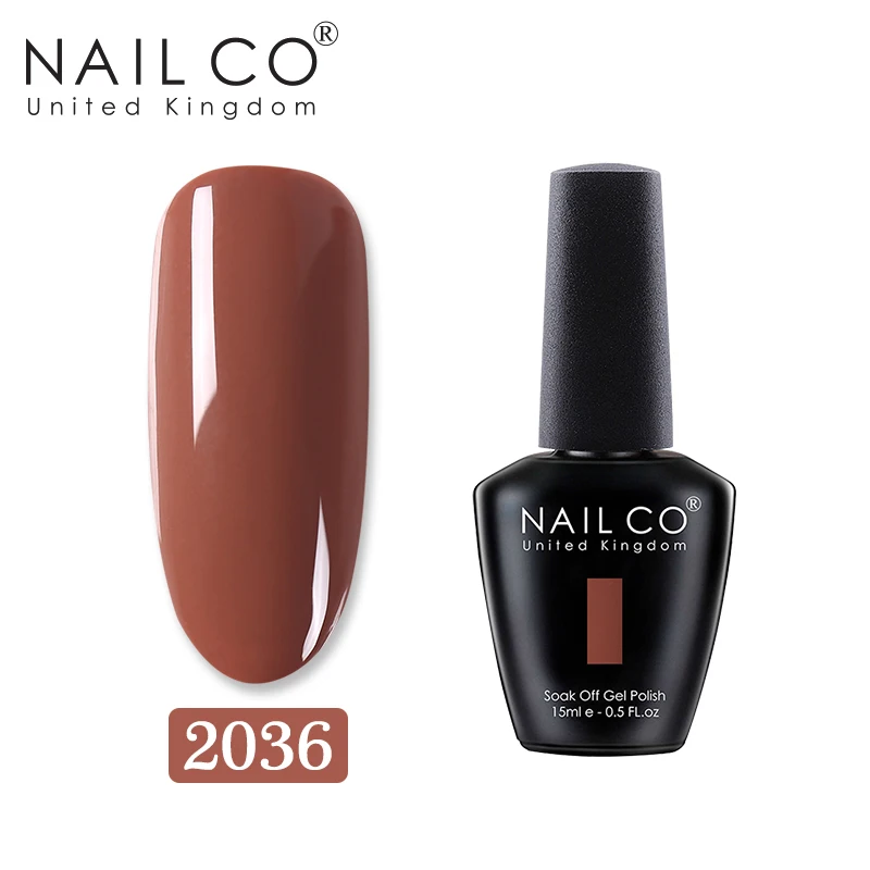 NAILCO карамель серии гель лак для ногтей светодиодный гель Гибридный красивая для лака для ногтей подарок УФ Лаки гель лак для ногтей жидкость нейл-арта - Цвет: 2036