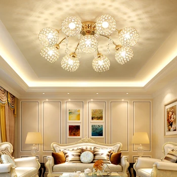 

Ceiling led lamp american ceiling lamp living room bedroom restaurant luxury home modern minimalist Nordic style lamp European c