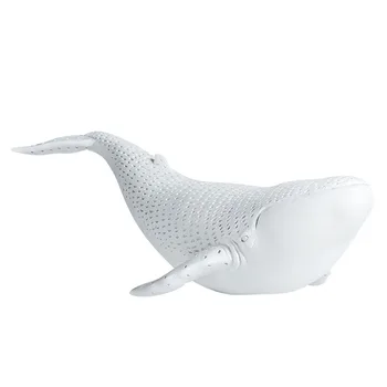 

European Whale Miniature Model Sculpture Figurine Creative Resin Modern Figurine Ornament Home Decoration Accessories Room Decor