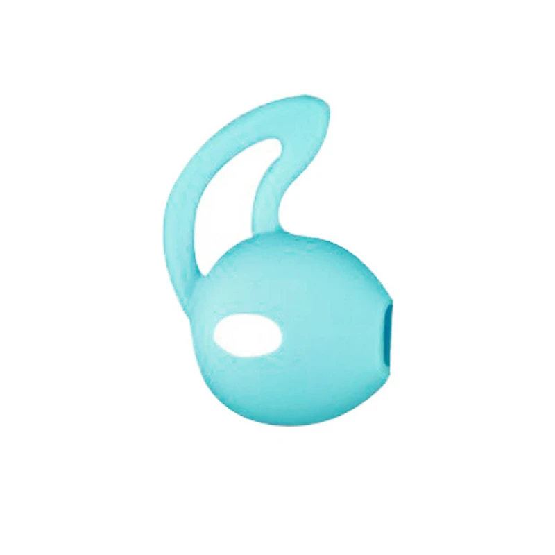 1 x Mint Green Left Многоцветная дополнительная Силиконовая Защитная крышка Беспроводная bluetooth-гарнитура Анти-потери наушники для Apple Airpods аксессуары - Цвет: 1 x Mint Green Left