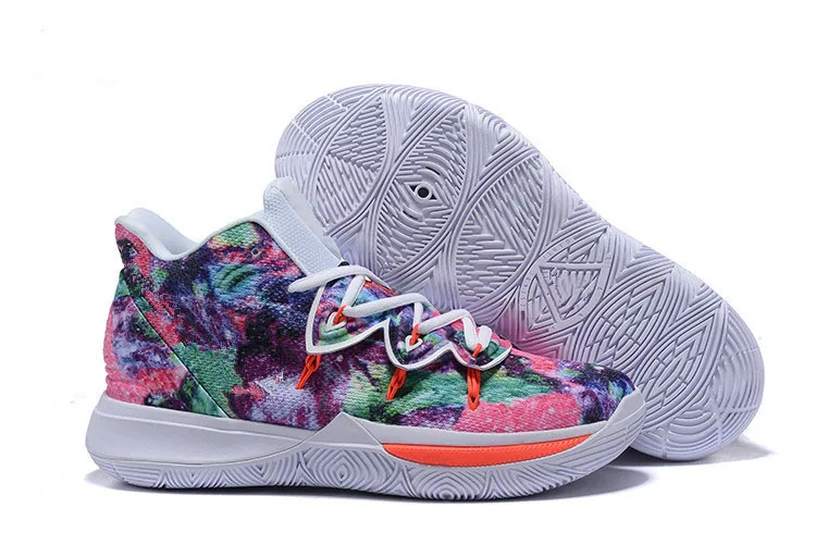 Губка x Kyrie 5 дом в форме ананаса мужские баскетбольные кроссовки Irving 5S граффити Keep Sue Fresh Патрик сквидворд кроссовки, украшенные звездами