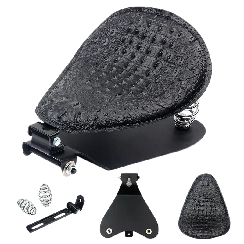 

Motorcycle 3 Inch Separate Seat Spring Bracket Base Kit For Harley Sportster Xl883 1200 Black