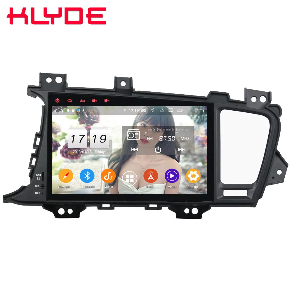 Klyde " ips 4G wifi Android 9 Восьмиядерный 4 Гб ОЗУ 64 Гб ПЗУ DSP BT автомобильный DVD мультимедийный плеер радио gps для Kia K5 Optima 2011