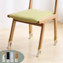 4pcs Chair foot cover Knitted Cat Paws Protective Desk Leg Socks Furniture Feet Sleeve Dining Table Floor Non-Slip Protector