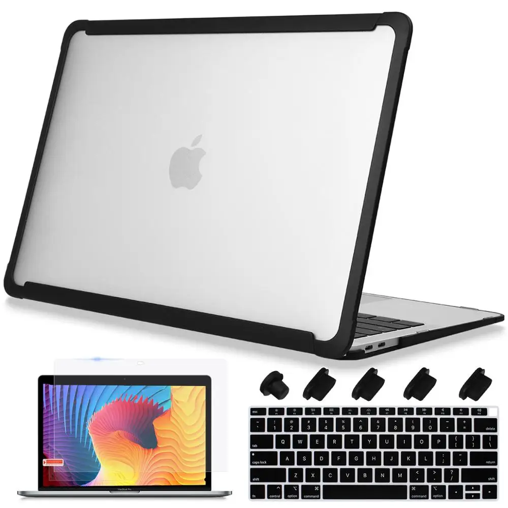 Redlai для MacBook Air 13 дюймовый чехол 2020 A2179 A1932 A2337 M1 легкий мягкий матовый пластиковый