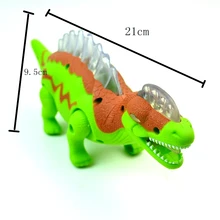 Simulation de dinosaures Jurassic, monde électrique, cadeau d'anniversaire pour garçon, va appeler, modèle de jouets unisexe, batterie électronique en plastique