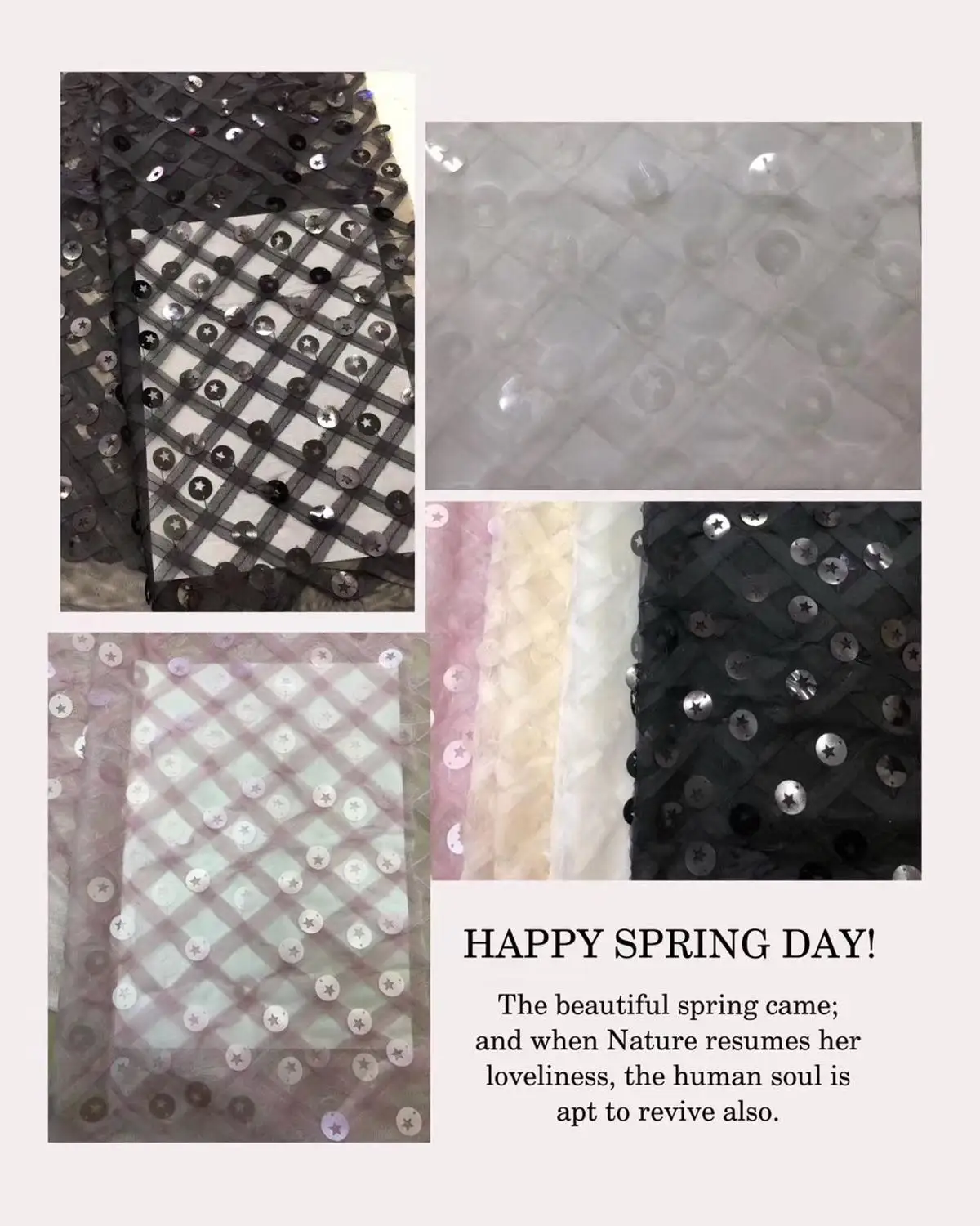 

2019Latest French Nigerian Laces Fabrics High Quality African Laces Fabric Wedding Glued glitter sequins Tulle Lace WHITE DYS212