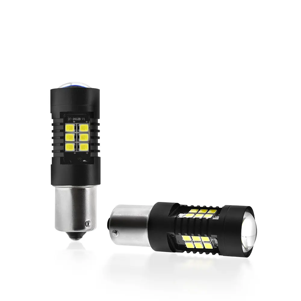 

2pcs signal lamp 1156 21SMD 3030 LED 1156 BA15S R5W 1156A 1157 PY21W BAY15D P21/5W 1000LM-1200LM 12V 24V