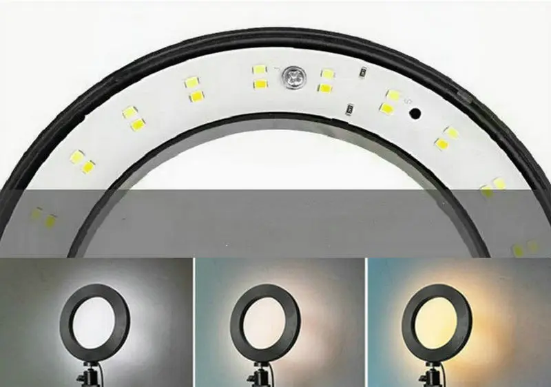 led ring light studio selfie_副本_副本
