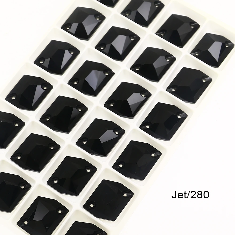 Versatile Flatback Sew-On Rhinestone K5 Glass AB Crystal
