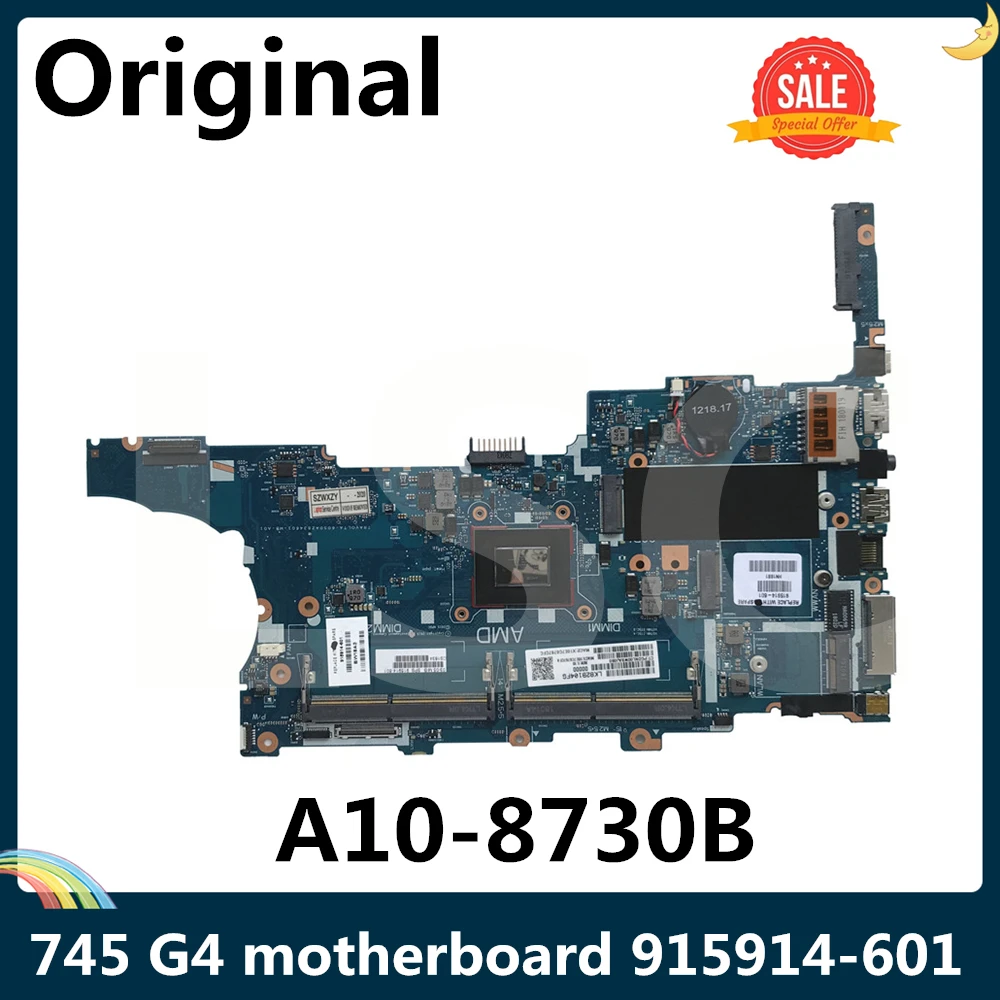 Материнская плата LSC для ноутбука HP EliteBook 745 G4 915914-601 915914-001 915914-501 A10-8730B | Компьютеры