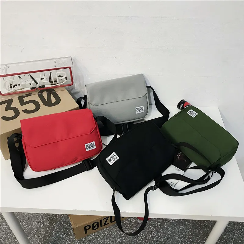 

Casual Bag Korean-style Canvas LOVER'S Bag New Style bai da xiao Square Bag Fashion Cool Crossbody Bag