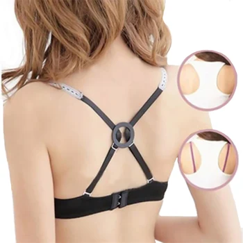 

Summer 9pcs Bra Strap Control Clip Women Push Up Control Invisible Bra Strap Clip Buckle Adjust Bra Strap Wedding Bra Strap