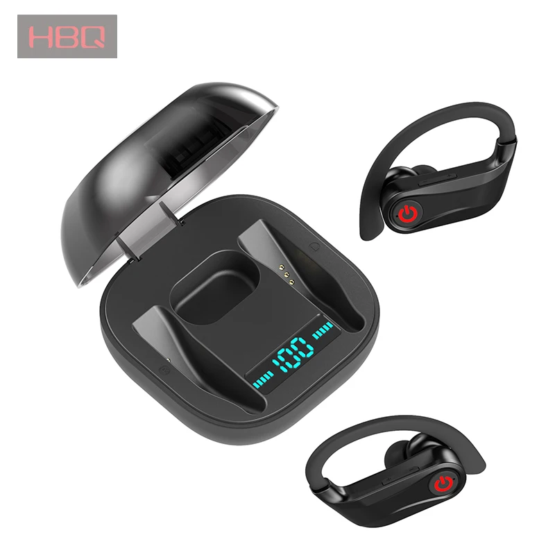 HBQ Q62 Bluetooth 5,0 наушники TWS ультра-длинная Беспроводная bluetooth-гарнитура водонепроницаемые стерео наушники для игр с громкой связью