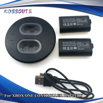 

For XBOX ONE CONTROLLER BATTERY CHARGING STAND + 2x Rechargeable Battery Pack For Xbox One Battery Pack Charger