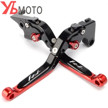 

For Yamaha FZ1 FAZER 2006 2007 2008 2009 2010 2011 2012 2013 2014 2015 Logo(FZ1) red+black Motorcycle Brake Clutch Levers