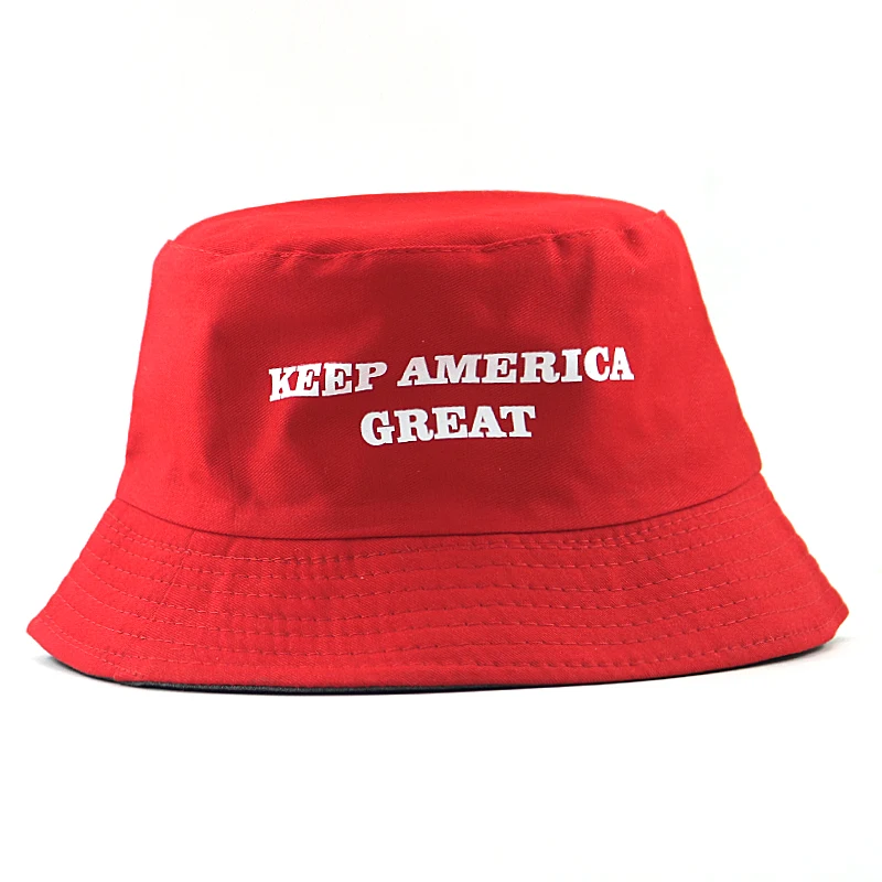 Трамп 2020 сохраняет Америку великолепным принтом Панама шляпы хлопковые модные