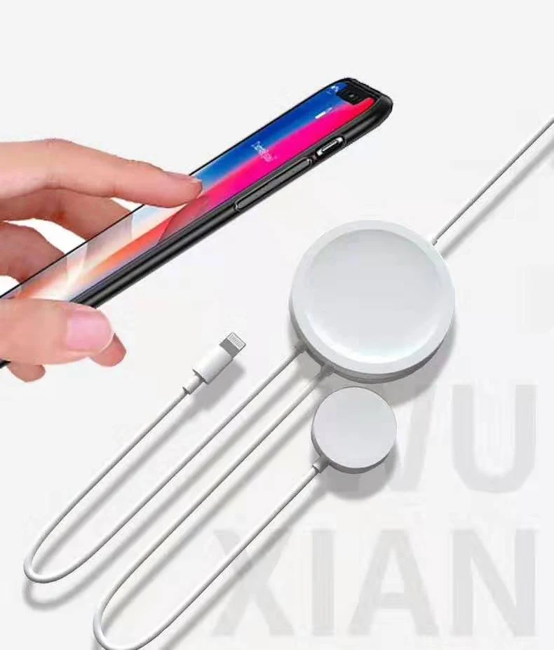 3 в 1 магнитное Беспроводное зарядное устройство для Airpods Apple Watch Series 1 2 3 4 кабель для быстрой зарядки для iPhone 6S 7 8 Plus X XS MAX iPad