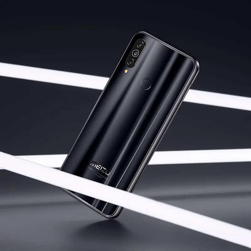 32G Black Новое поступление Meizu M10, глобальная версия, 3 ГБ, 32 ГБ, MTK P25, четыре ядра, тройная камера, Android телефон, 4000 мАч, большая батарея - Цвет: 32G Black