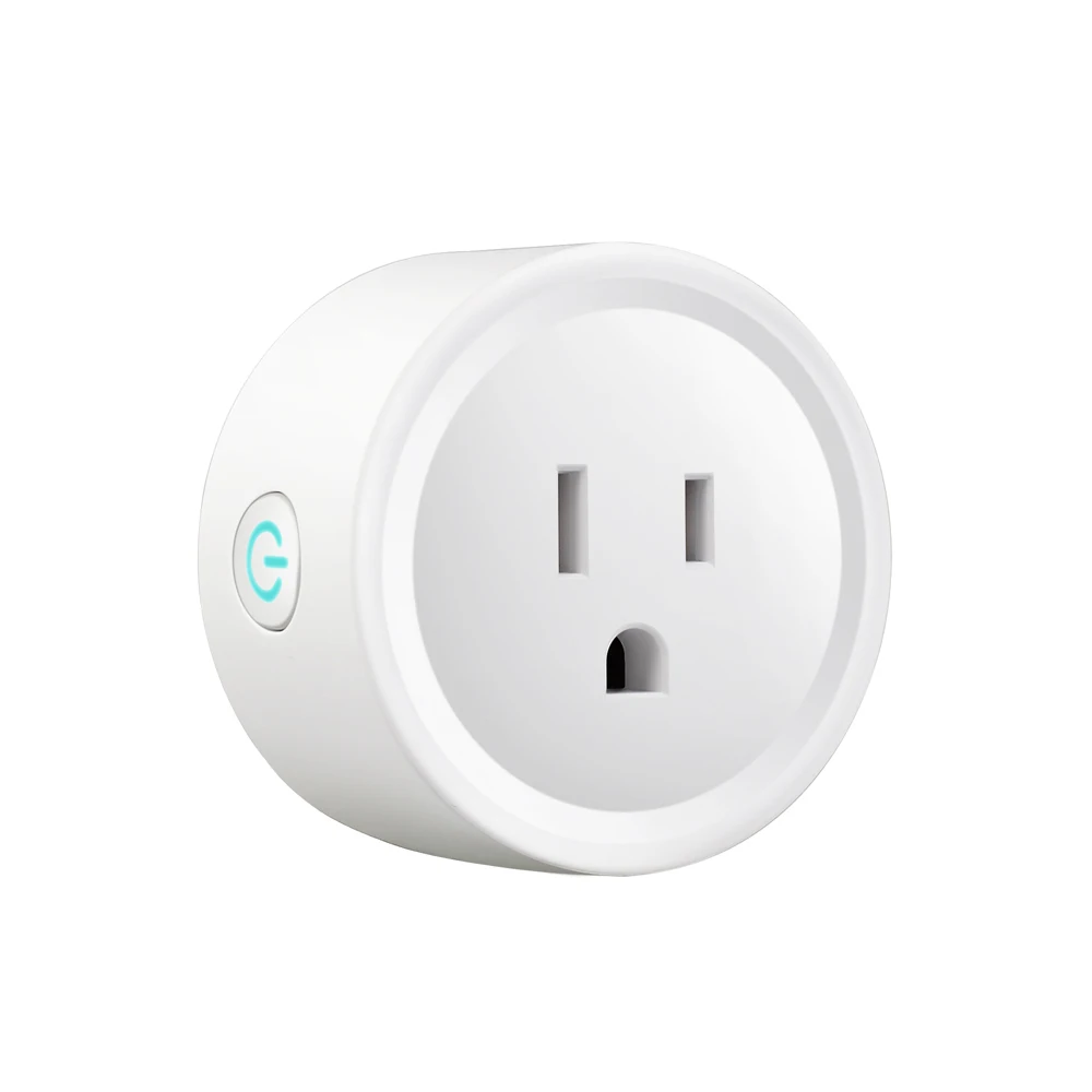 

Portable Intelligent Automatic Mini Socket Wifi Plug App Remote Control with Switch for Compatible Electrical Appliance 100-250V