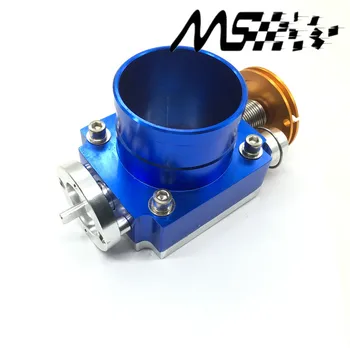 

BLUE THROTTLE BODY 70MM THROTTLE BODY PERFORMANCE INTAKE MANIFOLD BILLET ALUMINUM HIGH FLOW