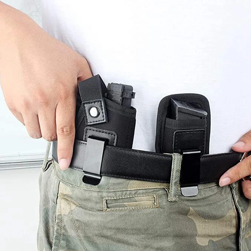 HD Leather Gun Holster-Inside The Waistband-Left Hand or Right Hand-CCW-IWB