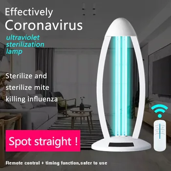 

38W UV Ozone Germicidal Disinfection Light Home Bedroom Virus Sterilizing Lamp Light Kitchen Bedroom Hospital 110V 220V