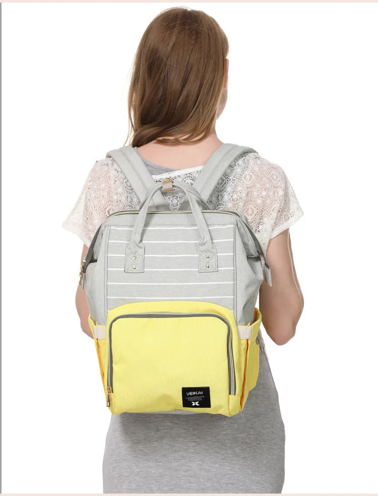 Рюкзак Mochila Land, сумка для подгузников, водонепроницаемая сумка для мамы, Большая вместительная Детская сумка, органайзер для ухода за ребенком, сумка для подгузников