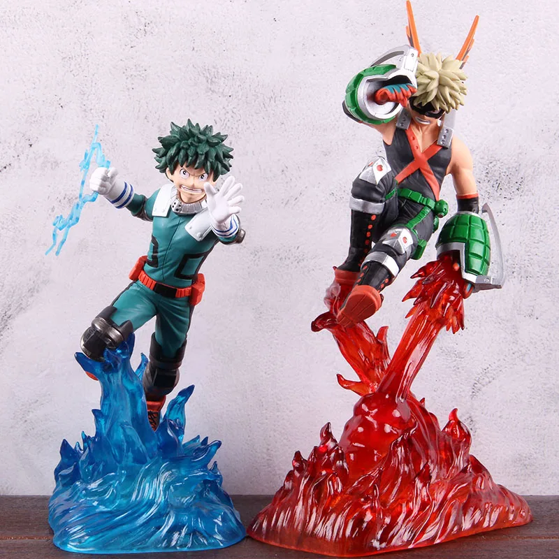 My Hero Academy аниме Midoriya Izuku Bakugou Katsuki GK Статуя Фигурка My Hero Academy фигурка ПВХ Коллекционная модель игрушки