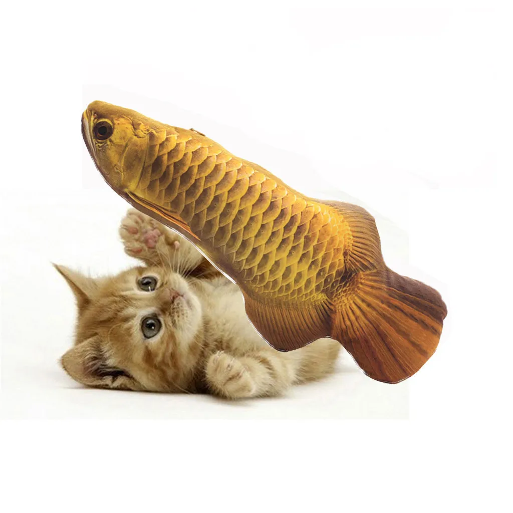 Игрушка для кошек, котят, жевательных кошек, мягкая рыба, мята, интерактивные товары для питомцев, товары для питомцев, продукт для царапин, натуральная пена