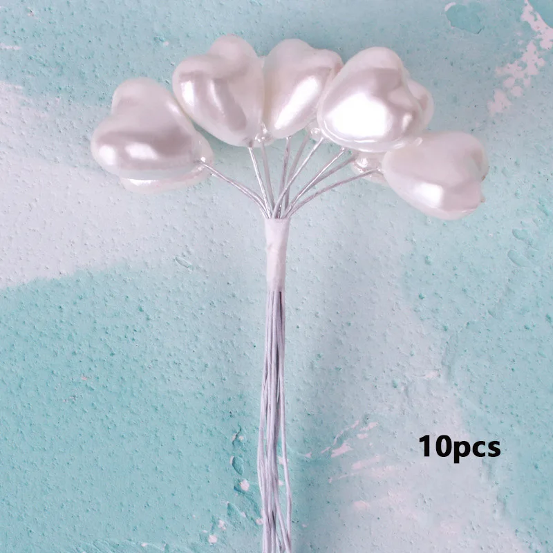 10pcs cream love Детские вечерние украшения для торта в виде снежинок и супергероев из мультфильма для мальчиков и девочек - Цвет: 10pcs cream love