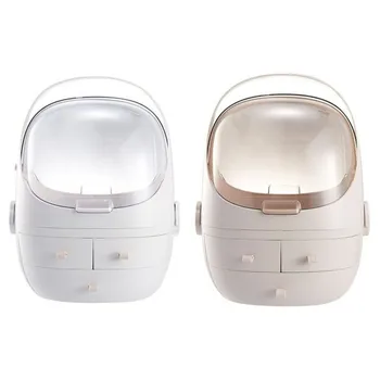 

Makeup Organizer Case Drawers Plastic Storage Box Cosmetic Display Storage Organizer Office Sundries Make Up Container Boxes