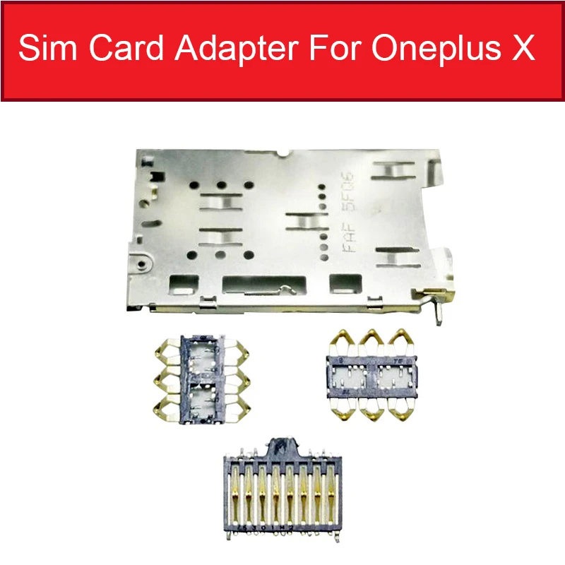 Держатель лотка для Micro SD и Sim-карт Oneplus X E1001 гнездо чтения SIM-карт адаптер карты