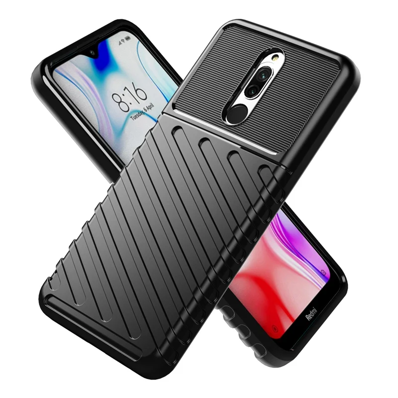 Для Xiaomi Redmi 8 чехол военный сверхпрочный бронированный силиконовый для Прочный