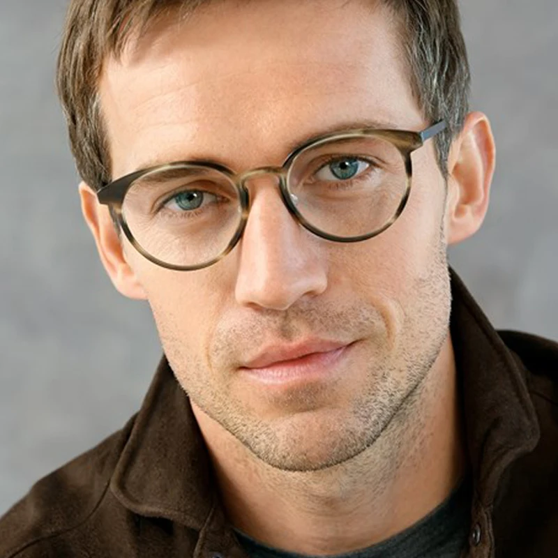 

Ultralight screwless titanium glasses frame men clear acetate eyeglass handmade designer brand women myopia tag eyewear
