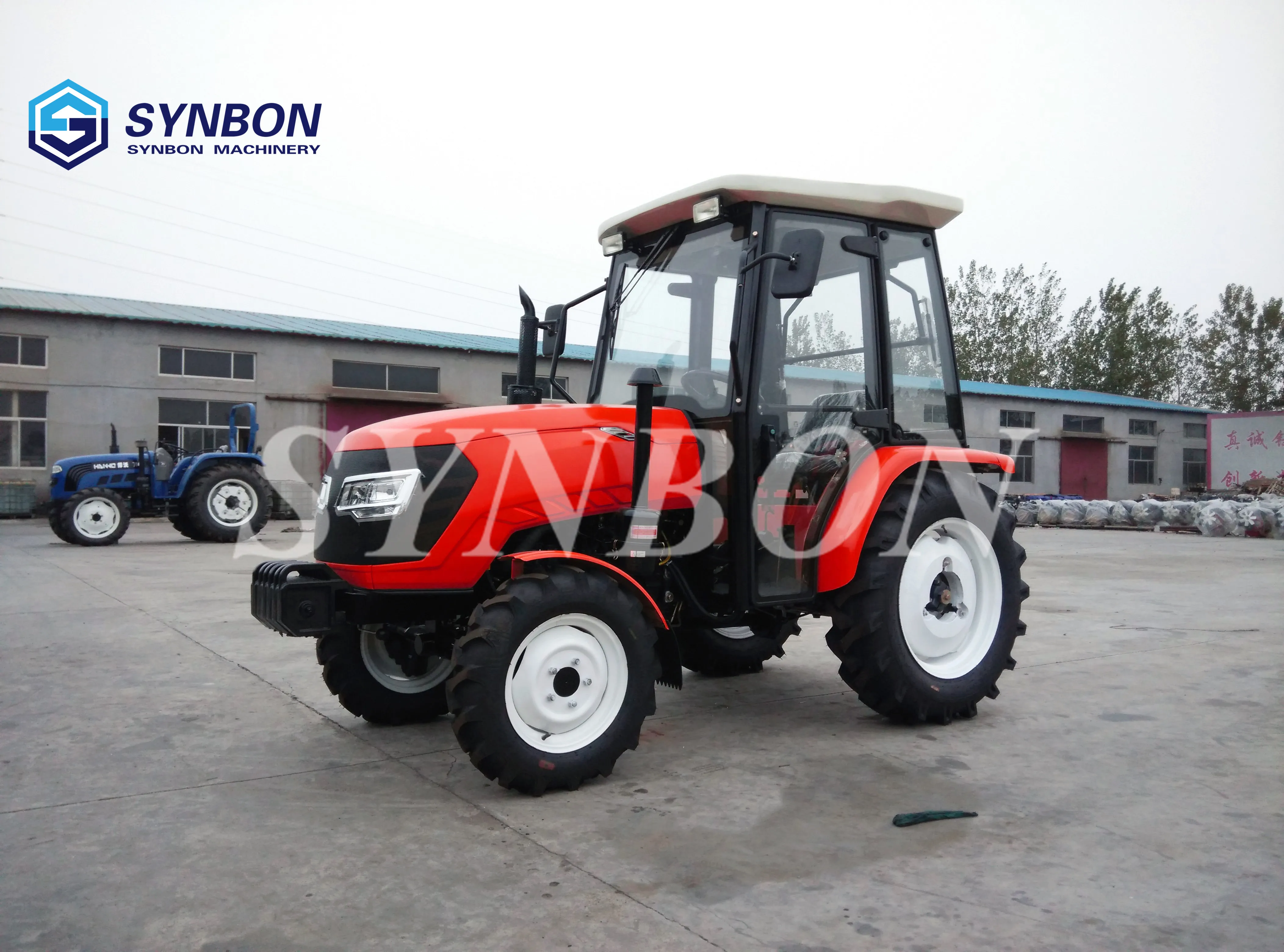 Сельскохозяйственный трактор SYNBON 25HP 4 фронтальный погрузчик - Цена: 497 925,66 руб.