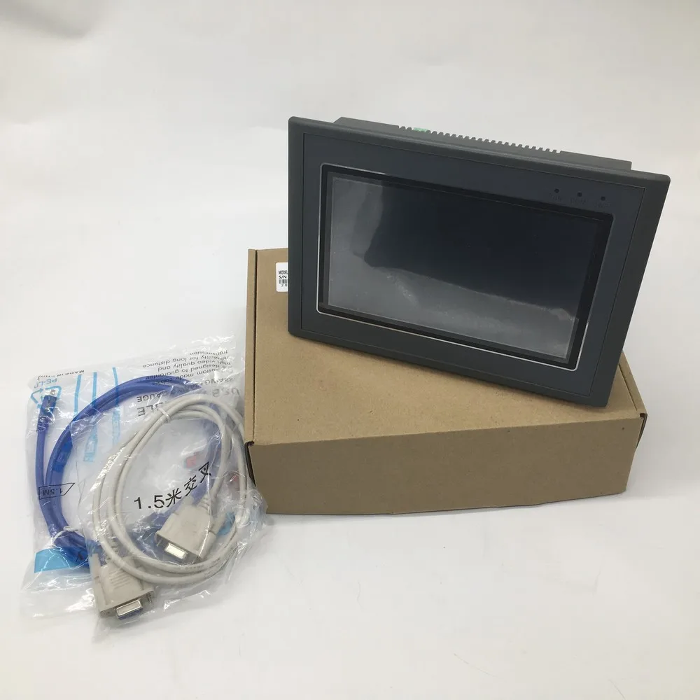 7 ''HMI PLC встроенный контроллер ЦП дюймов Сенсорная панель DC24V реле выход